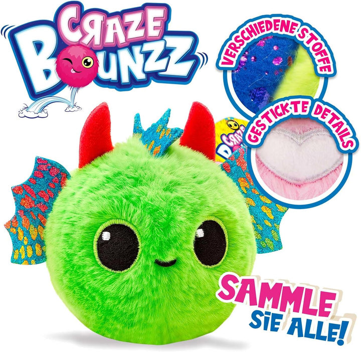 Craze BOUNZZ Funpack 3er Bundle Hüpfende Plüschtiere - Flauschige Kuscheltiere zum Spielen & Sammeln