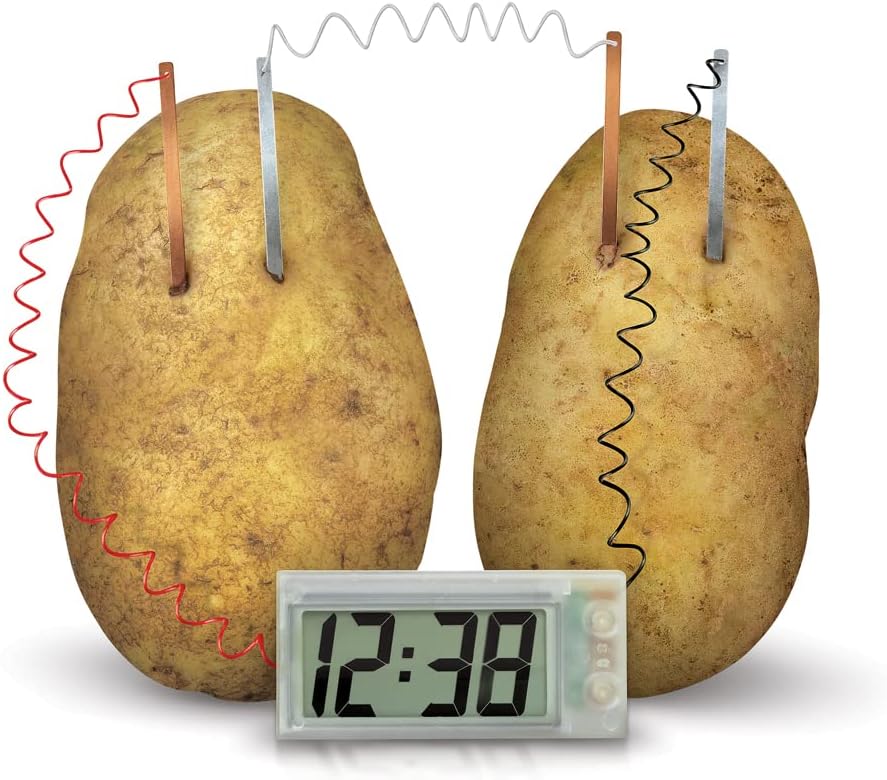 4M 68629 HCM Kinzel Lernspielzeug, Eine Digitale Uhr bezieht ihre Energie nur aus Kar