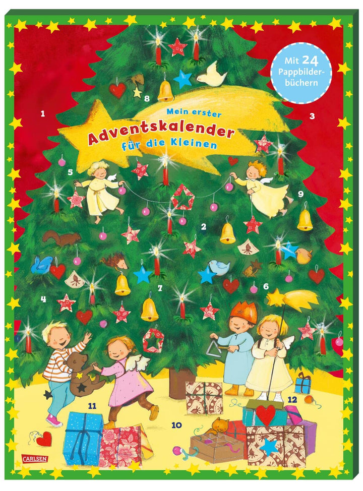 Mein erster Pixi Adventskalender für die Kleinen - mit 24 Pappbilderbüchern - 2021: Kurze Weihnachts