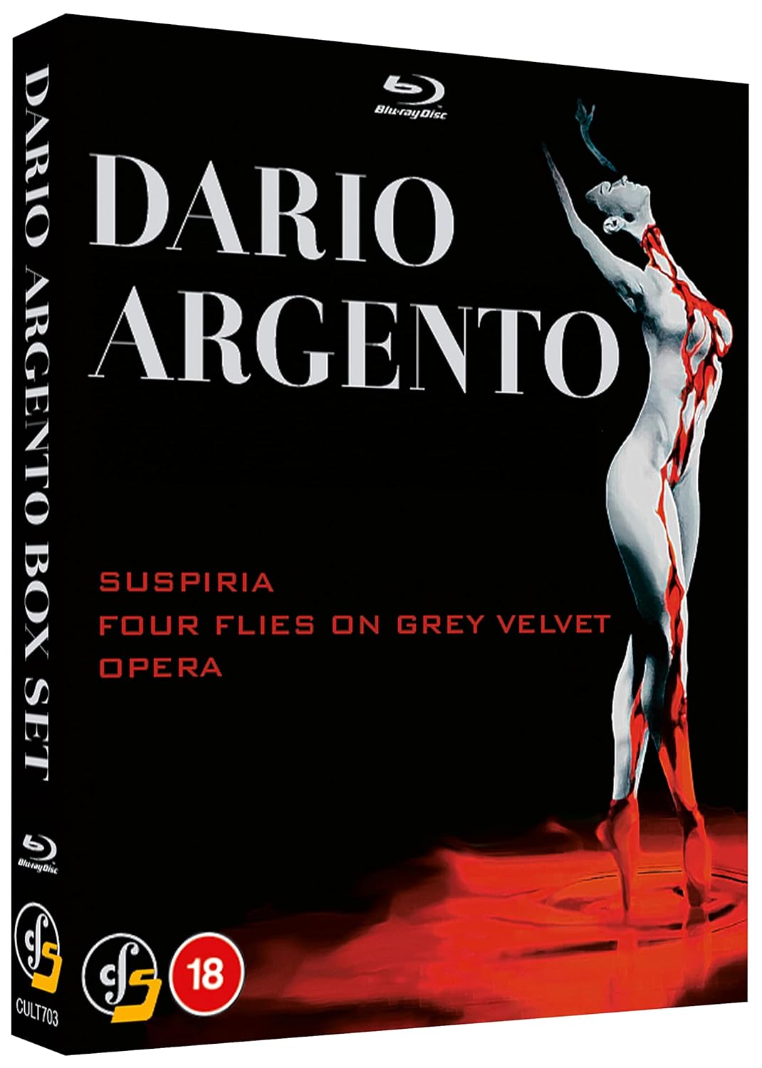 Dario Argento Box Set (Suspiria, Opera, Four Flies on Grey Velvet) [BD] [Blu-ray], Blu-ray