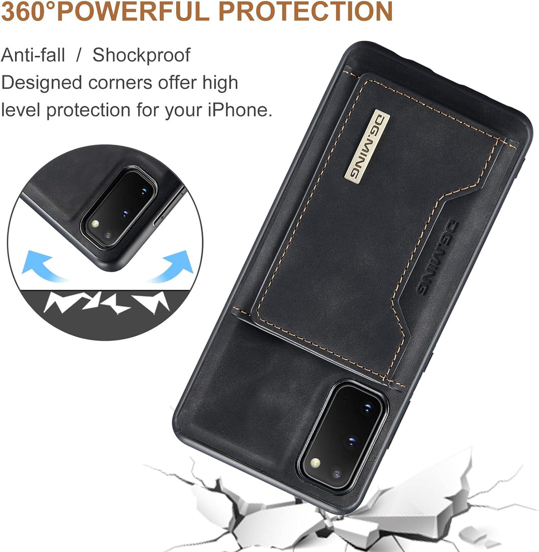 UDBKKDX 2 in 1 Handyhülle für Google Pixel 8 Pro, abnehmbare Brieftasche und magnetische Adsorption