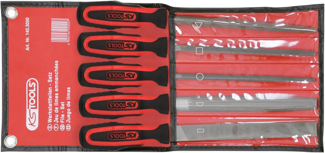KS Tools 140.3000 Werkstattfeilen-Satz, 5-tlg.