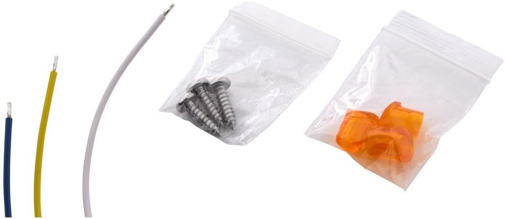 HELLA - Blinkleuchte - LED - 12/24V - Einbau/geschraubt - Lichtscheibenfarbe: gelb - Kabel: 200mm -