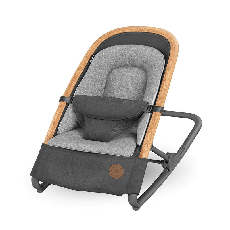 Maxi-Cosi Kori 2-in-1 Babywippe, hochwertige Babyschaukel nutzbar ab der Geburt bis max. 9 kg, natür