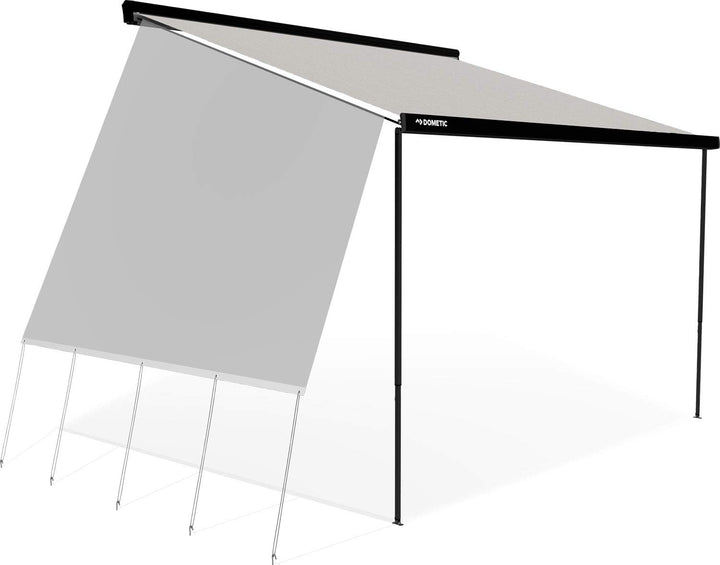 DOMETIC Seitenwand Sunprotect medium Sonnenschutz Camping Sichtschutz Markisenwand Windschutz Seite