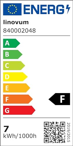 linovum WEEVO 6 Stück dimmbare Bad LED Einbauleuchten IP44-6,5W warmweiss - runde Deckenspots 230V m