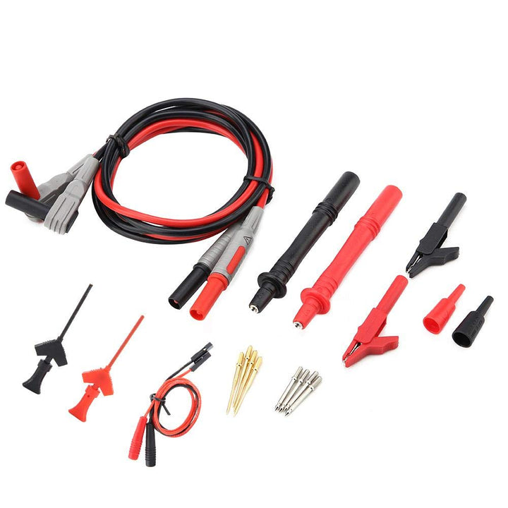 Messleitungen Multimeter Kabel Prüfkabel Set Elektronisches digitales Messleitungs-Kit für 1M mit Kr