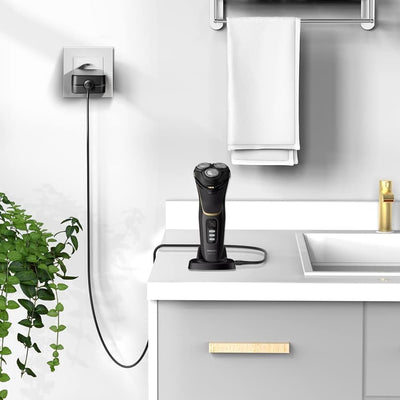 KFD Netzteil 15V 5,4W Ladegerät Ladekabel Charger für Philips Rasierer Series 3000 5000 1000 7000 90