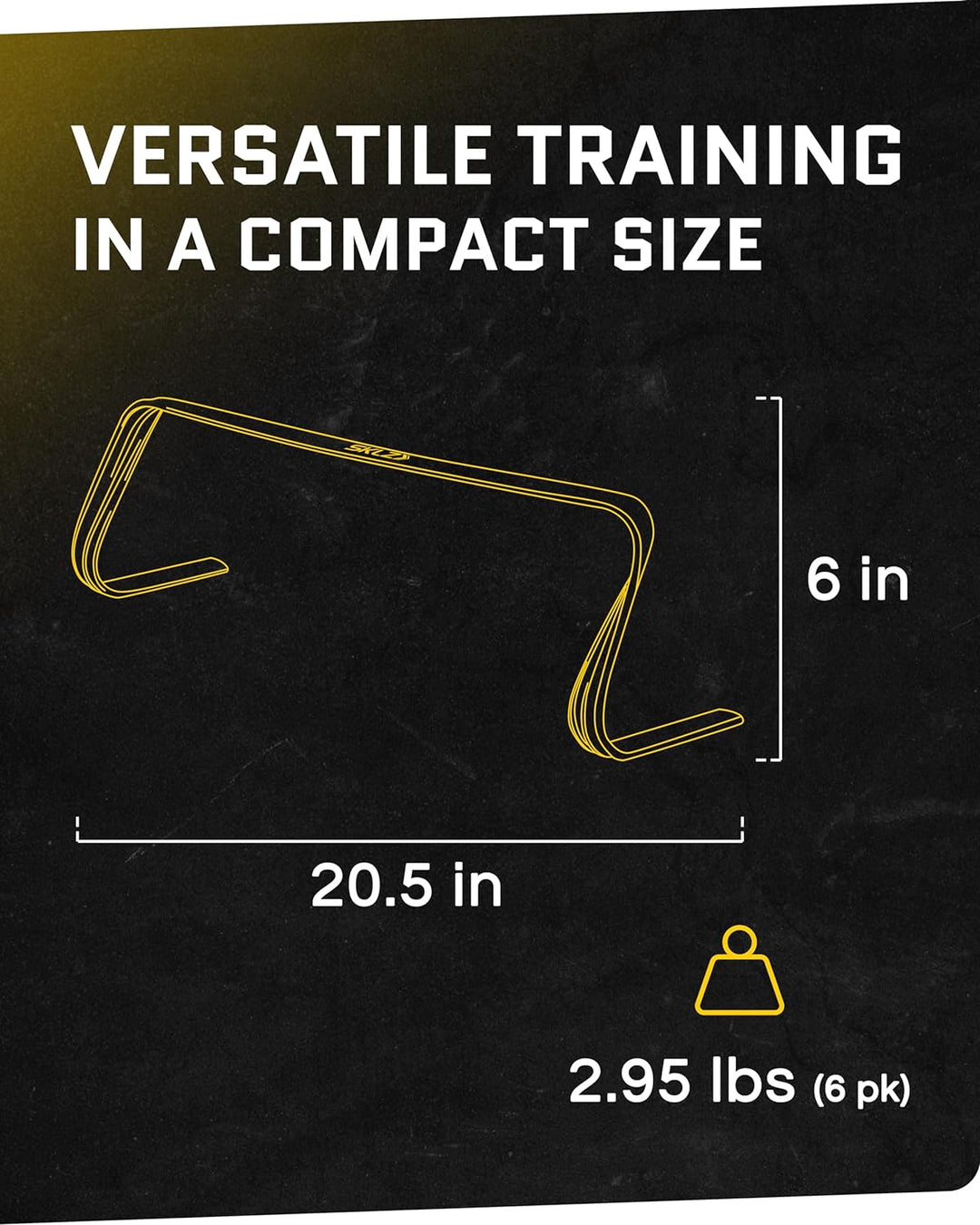 SKLZ Europe GmbH Hurdle 6er Set Einheitsgrösse, Einheitsgrösse