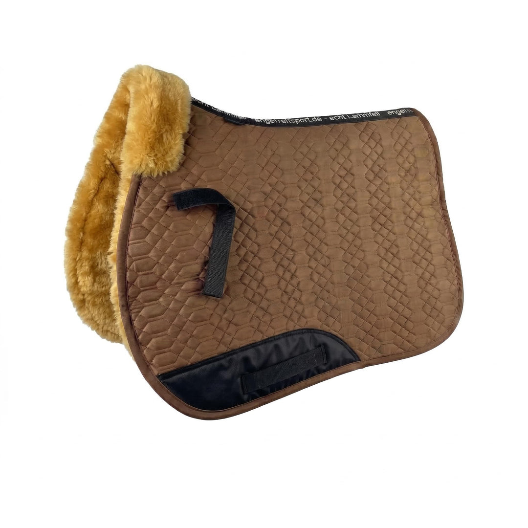 Engel Reitsport Lammfell Schabracke Fully Lined SCHABRA2-VSS-CAM-MED Stoff Camel Fell med. Vielseiti
