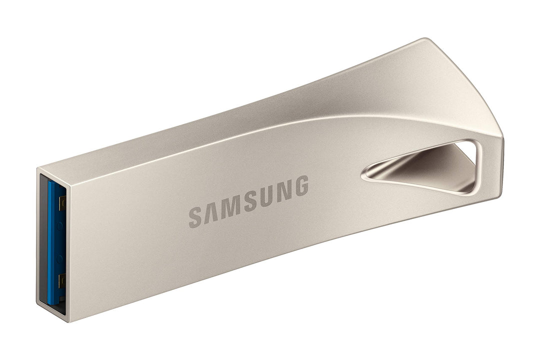 Samsung BAR Plus MUF-64BE3/AM USB-Stick 3.1, 64 GB, 200 MBit/s, Champagner-Silber silber 64 GB, silb