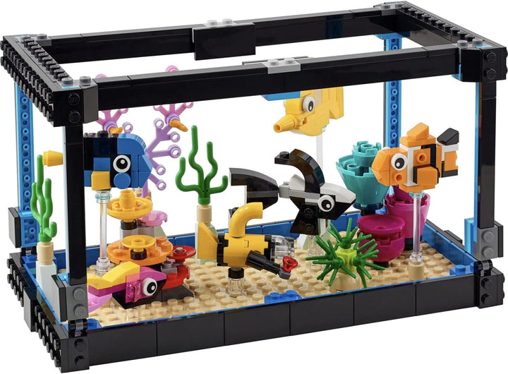 LEGO 31122 Creator 3 in 1 Aquarium Staffelei & Schatztruhe | 3 Modelle in 1 Set