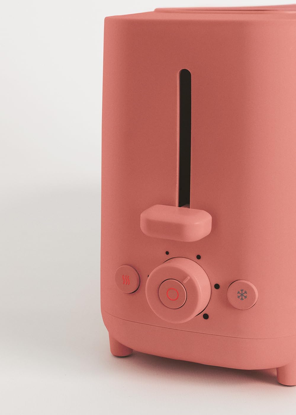 CREATE/TOAST STUDIO XL/Toaster Terrakotta / 6 Leistungsstufen, Krümelschublade, Thermostat, Auftauen