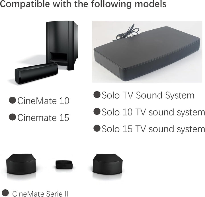 DHCHAPU Fernbedienung für Bose CineMate 10, Cinemate 15 und Solo 10.15 TV-Soundsystem