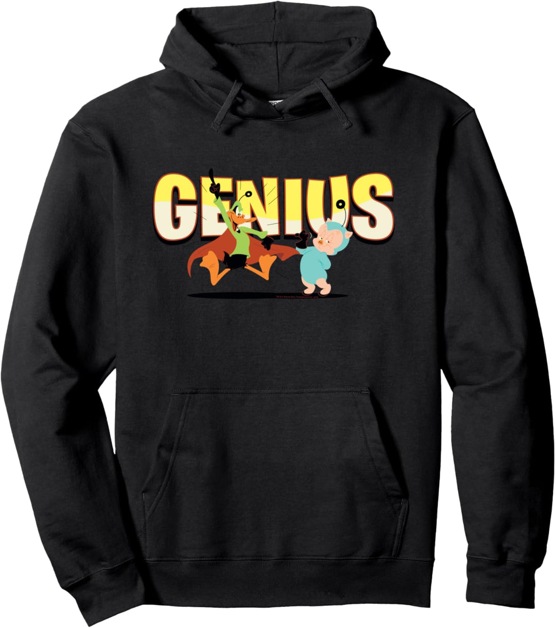Looney Tunes Duck Dodgers Genius Pullover Hoodie