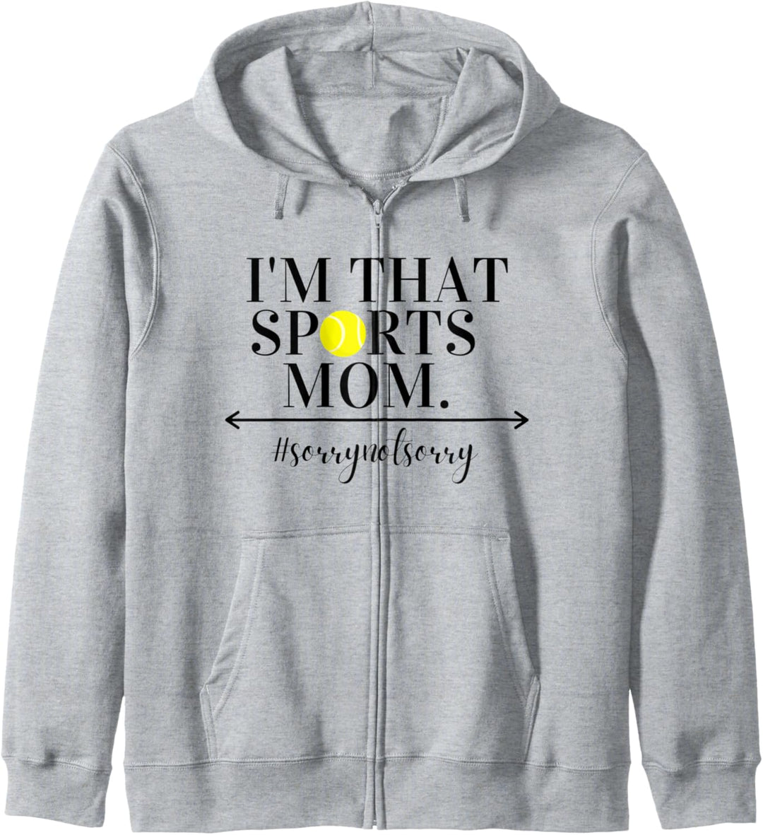 Lustig Ich bin das Sport Mom Humorvolles Tennisleben für Kapuzenjacke