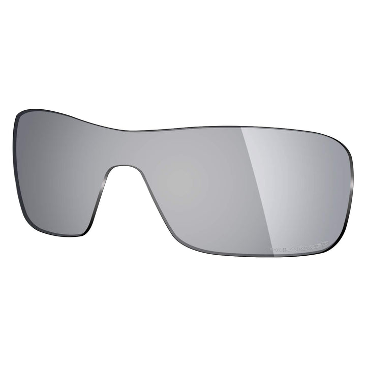 Mryok Ersatzgläser für Oakley Turbine Rotor Korrosionsschutz Gegen Meerwasser Polarisiert - Silber T
