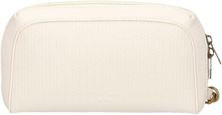 Pepe Jeans Lena weisse Handtasche 20x11x4 cm Kunstleder Weiss Handtasche, Weiss Handtasche