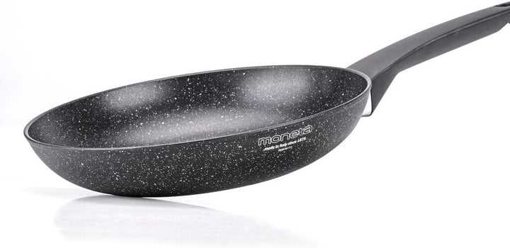 Moneta Formidabile Stone Set mit 3 Antihaft-Pfannen, 20-24-28 cm, auch für Induktion, 100% Made in I