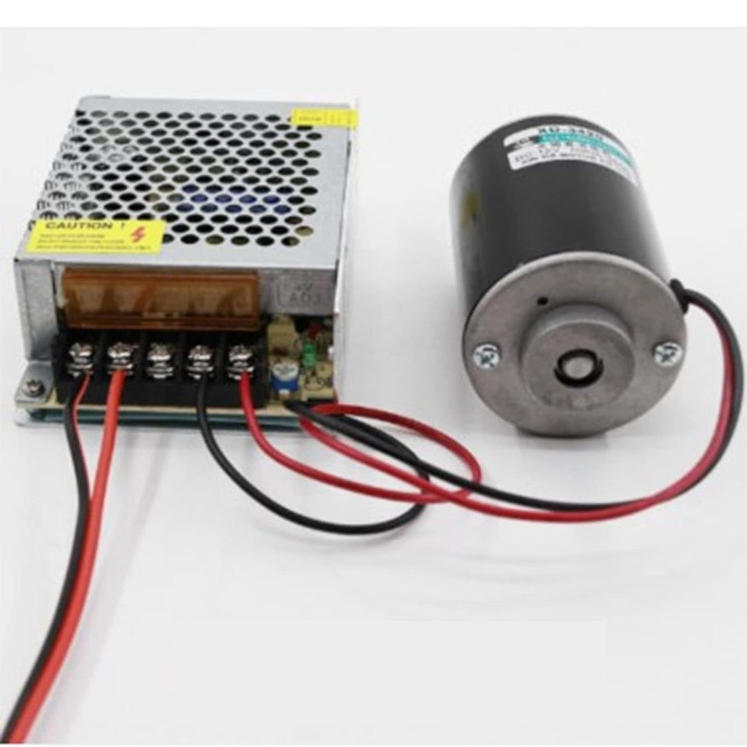 Mini Elektromotor,12 V/24 V Dauermagnet DC Motor Hochgeschwindigkeit Niederige Lärm Hochgeschwindi