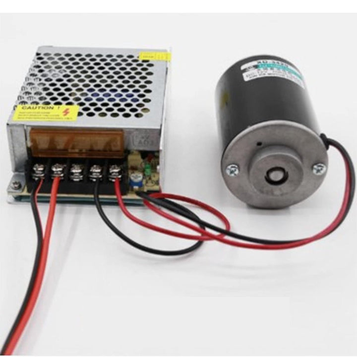 Mini Elektromotor,12 V/24 V Dauermagnet DC Motor Hochgeschwindigkeit Niederige Lärm Hochgeschwindi