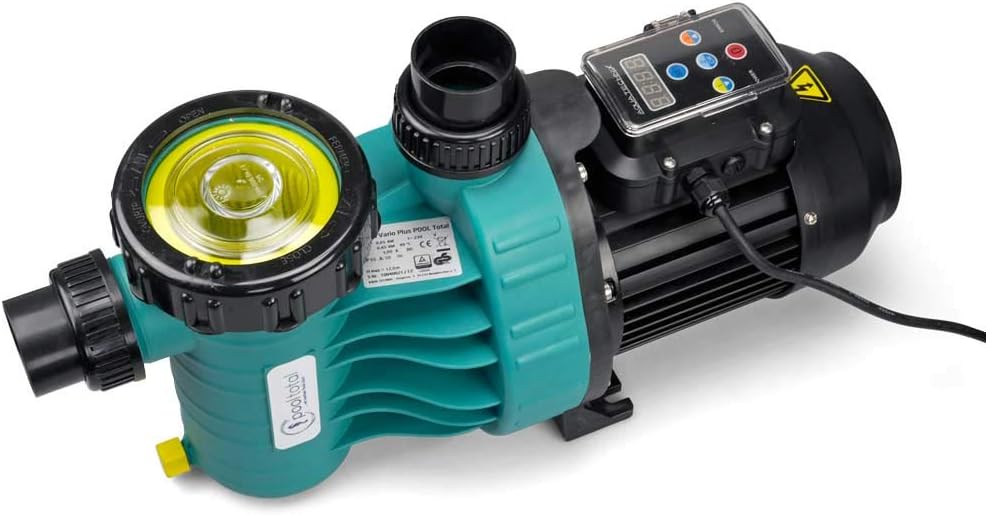 Leistungsstarke Aqua Vario Plus | Drehzahlgesteuerte Filterpumpe 1 bis 11 m³/h | Für Becken bis 60.0
