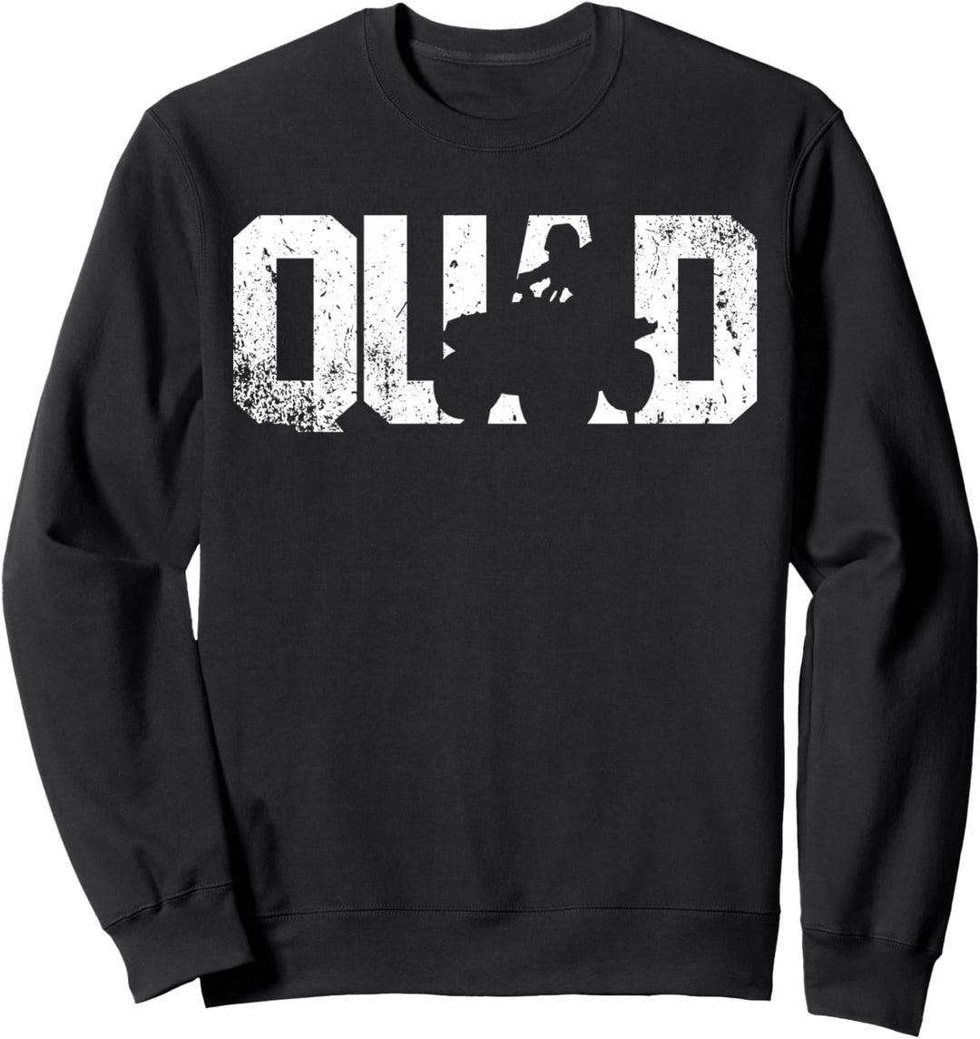 Vintage Quad Lustiges Quadfahrer ATV Geschenk Jungen Männer Sweatshirt