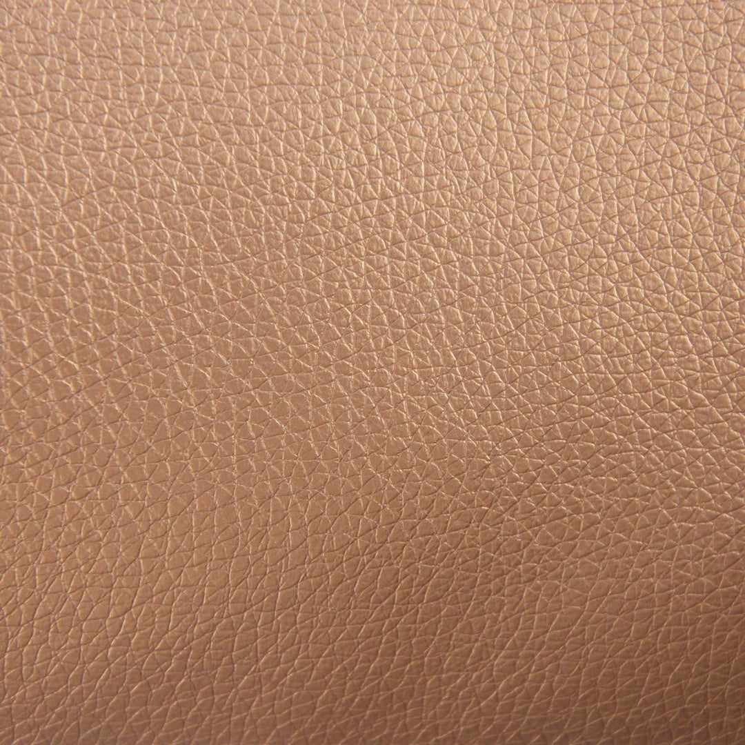 SCHÖNER LEBEN. Zugluftstopper Kunstleder Uni Messing div. Grössen, Auswahl:80cm Länge Metallicfarben