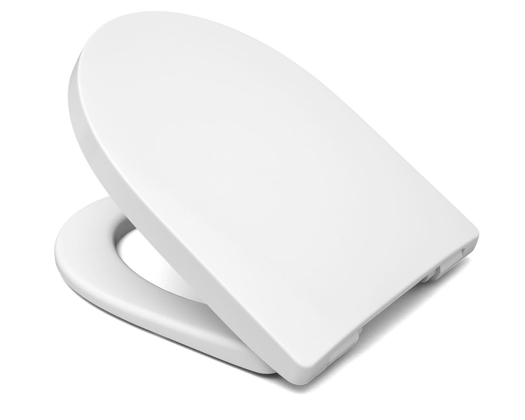 Ritzer WC-Sitz für Geberit iCon | Absenkautomatik & QuickRelease-Scharnieren | Duroplast mit Edelsta