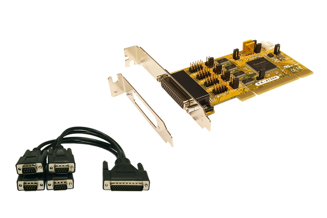 Exsys EX-41384 Schnittstellenkarte - PCI Karte 4X Seriell RS-232