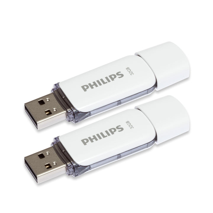 Philips Snow Edition 2.0 USB-Flash-Laufwerk USB-Stick 2X 32GB für PC, Laptop, Computer Data Storage,