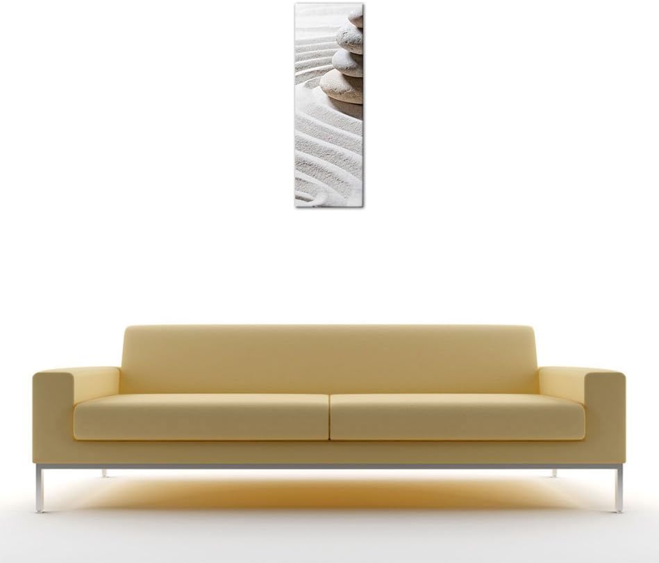 Bilderdepot24 Bild auf Leinwand | Relaxing in 30x90 cm als Panorama Wandbild | Wand-deko Dekoration