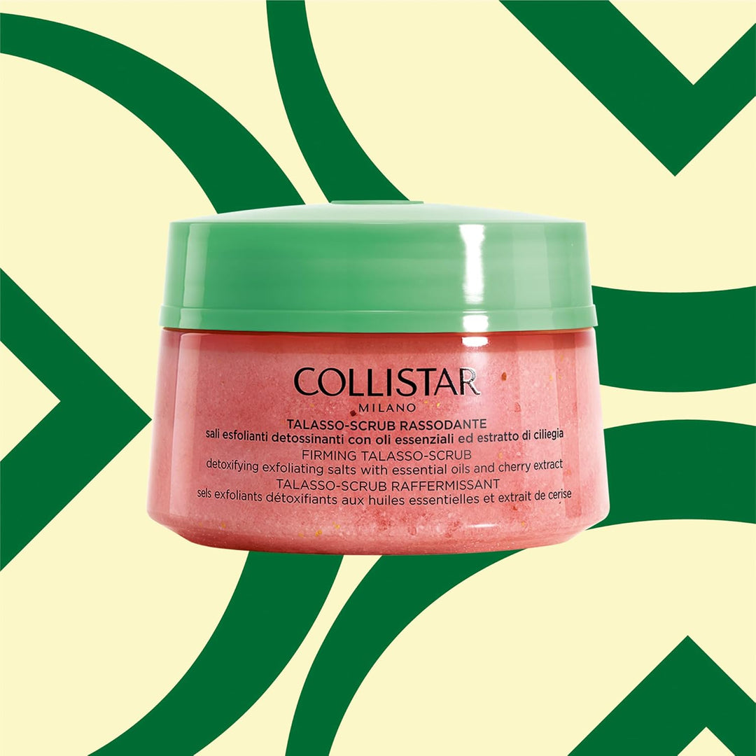 Collistar straffendes Thalasso-Peeling, Körperpeeling mit rotem Hawaiisalz und Kirschextrakt für ein
