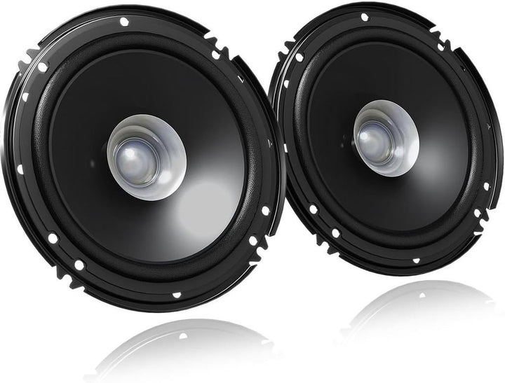 Lautsprecher Einbauset passend mit JVC CS-J610X - 16,5cm Auto Einbauzubehör 300Watt Koaxe KFZ PKW Pa