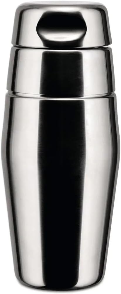 Alessi Shaker, Edelstahl, Silber, 8.7 x 10 x 51 cm, 8.7 x 10 x 51 cm