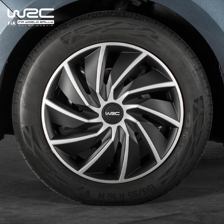 WRC 007598 – 4 Radkappen 15 Zoll, Turbo zweifarbig 15 pouces, 15 pouces