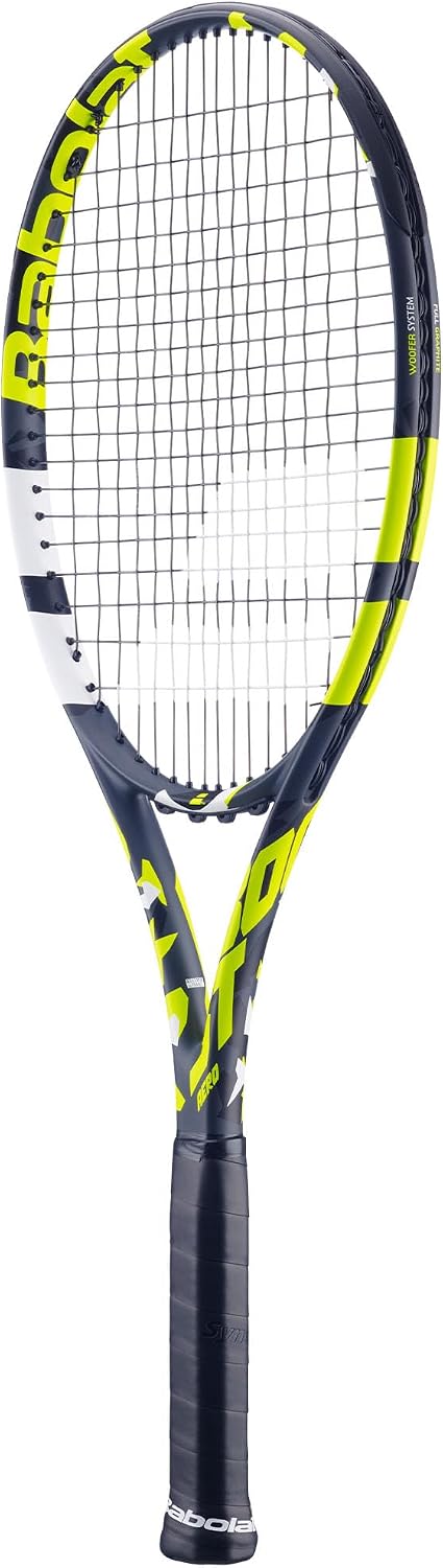 Babolat, Tennisschläger für Erwachsene, besaitet, Grau/Gelb 2024