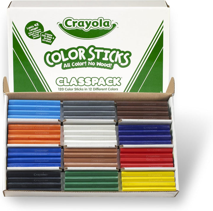 CRAYOLA Color Sticks Classpack (120 Stück)