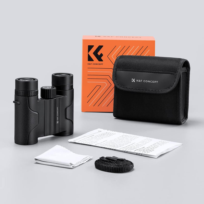 K&F Concept 8x21 Kompakt Fernglas Kinder Erwachsene, BAK4 Prism + FMC Broadband Green Film für Vogel