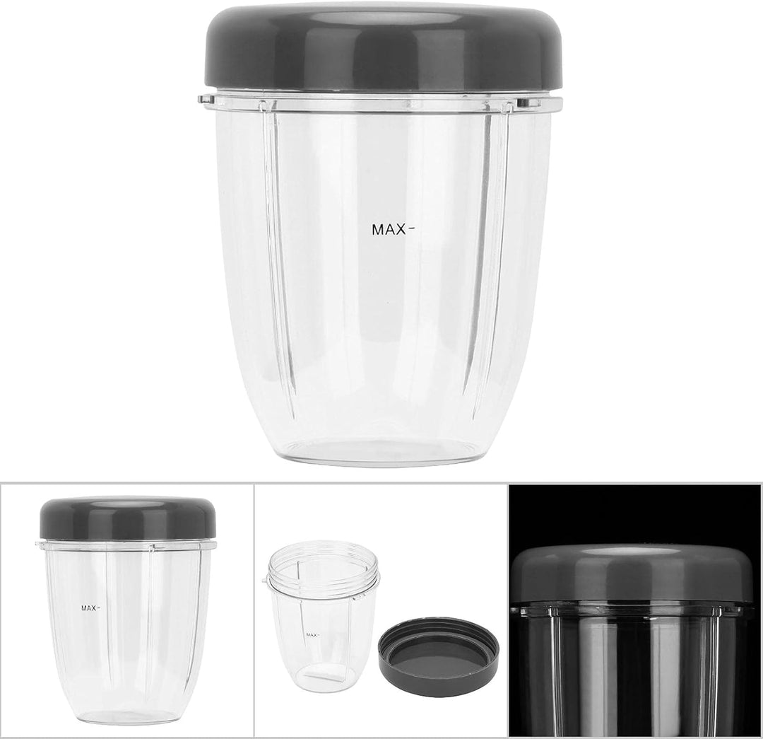 Alvinlite 18Oz Ersatzbecher Becher Kompatibel mit NutriBullet Elektrischer Mixer, Ersatzbecher + Dec