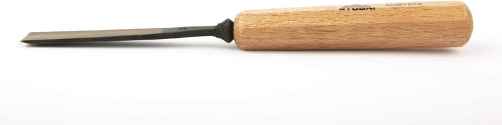 STUBAI Stemmeisen Stechbeitel Serie 52 - Form 3 | Gerades Flacheisen - 12 mm, mit Holzgriff, zum Vor