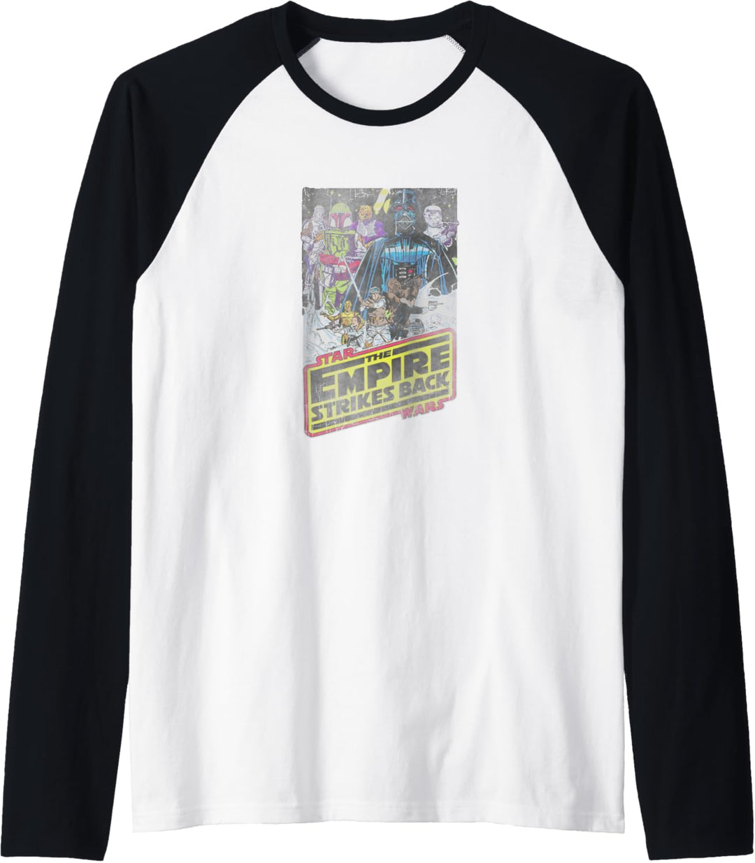 Star Wars Empire Strikes Back Villain Poster Raglan