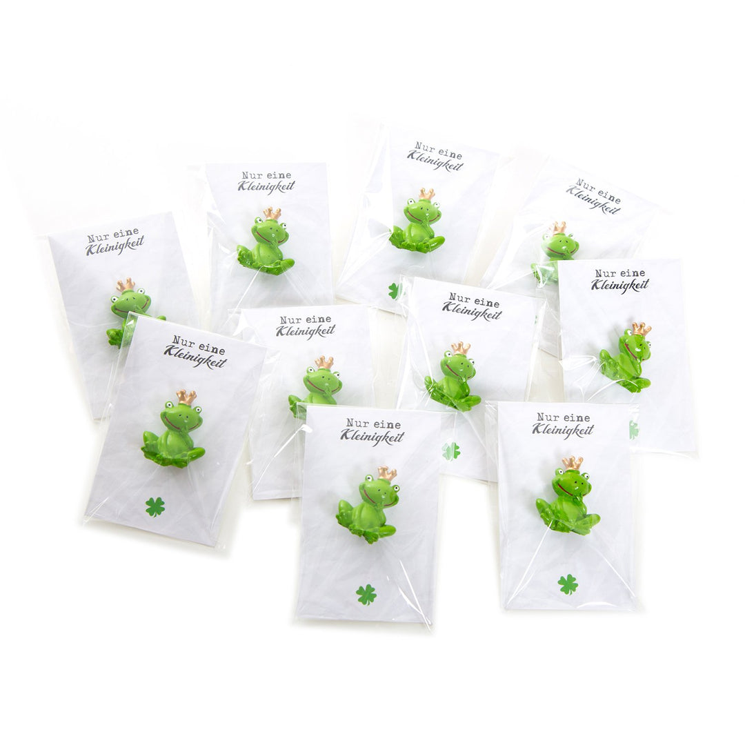 Logbuch-Verlag 25 Frösche Mini Geschenke Glücksbringer Gastgeschenk Kinder Erwachsene Fest Hochzeit