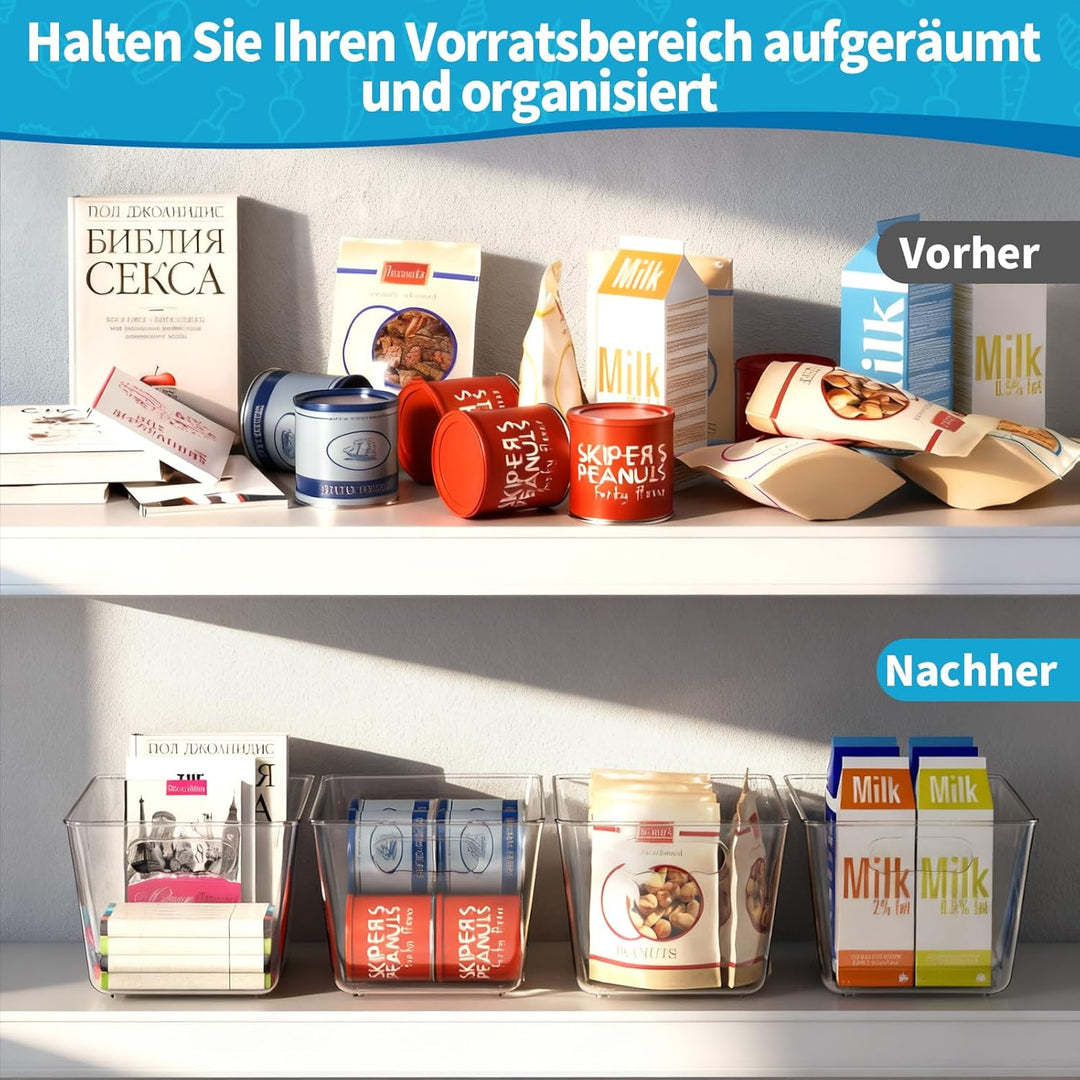 HPYLIF·H Kühlschrank Organizer, Küchen Organizer, Aufbewahrung Boxen für den Einsatz in Kühlschränke