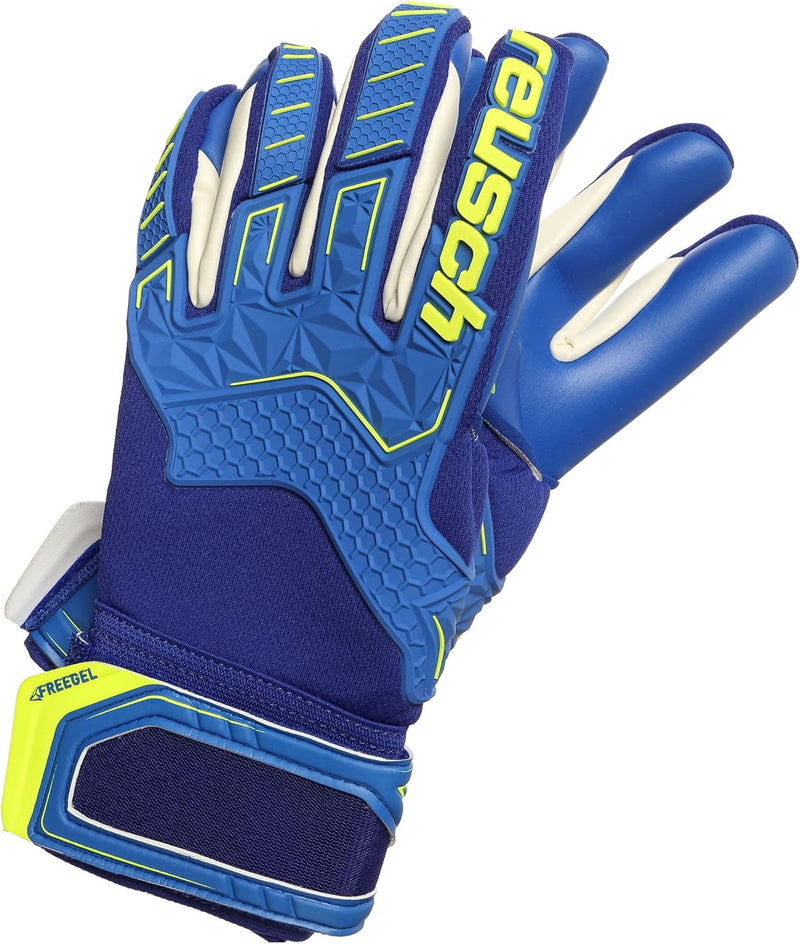 Reusch Herren Attrakt Freegel G3 Handschuhe 10.5 deepblu/Safe yell/dep blu, 10.5 deepblu/Safe yell/d