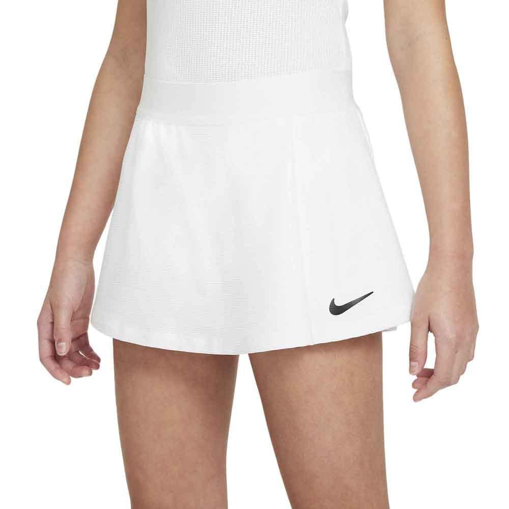 Nike Mädchen Court Victory Tennis-Rock 5 Jahre Weiss / Schwarz, 5 Jahre Weiss / Schwarz