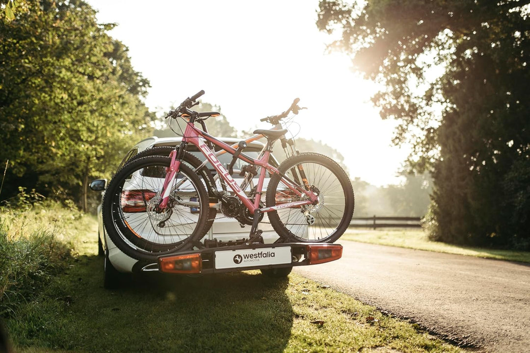Westfalia 3er bikelander Fahrradträger für die Anhängerkupplung | Kupplungsträger für 3 Fahrräder |