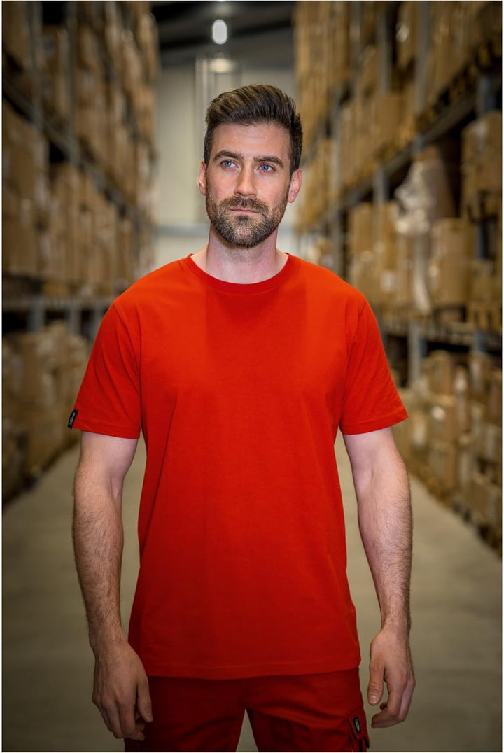 Leibwächter Casual-Line Herren Arbeitsshirt Baumwolle, Arbeits T-Shirt Kurzarm, T-Shirts für Herren