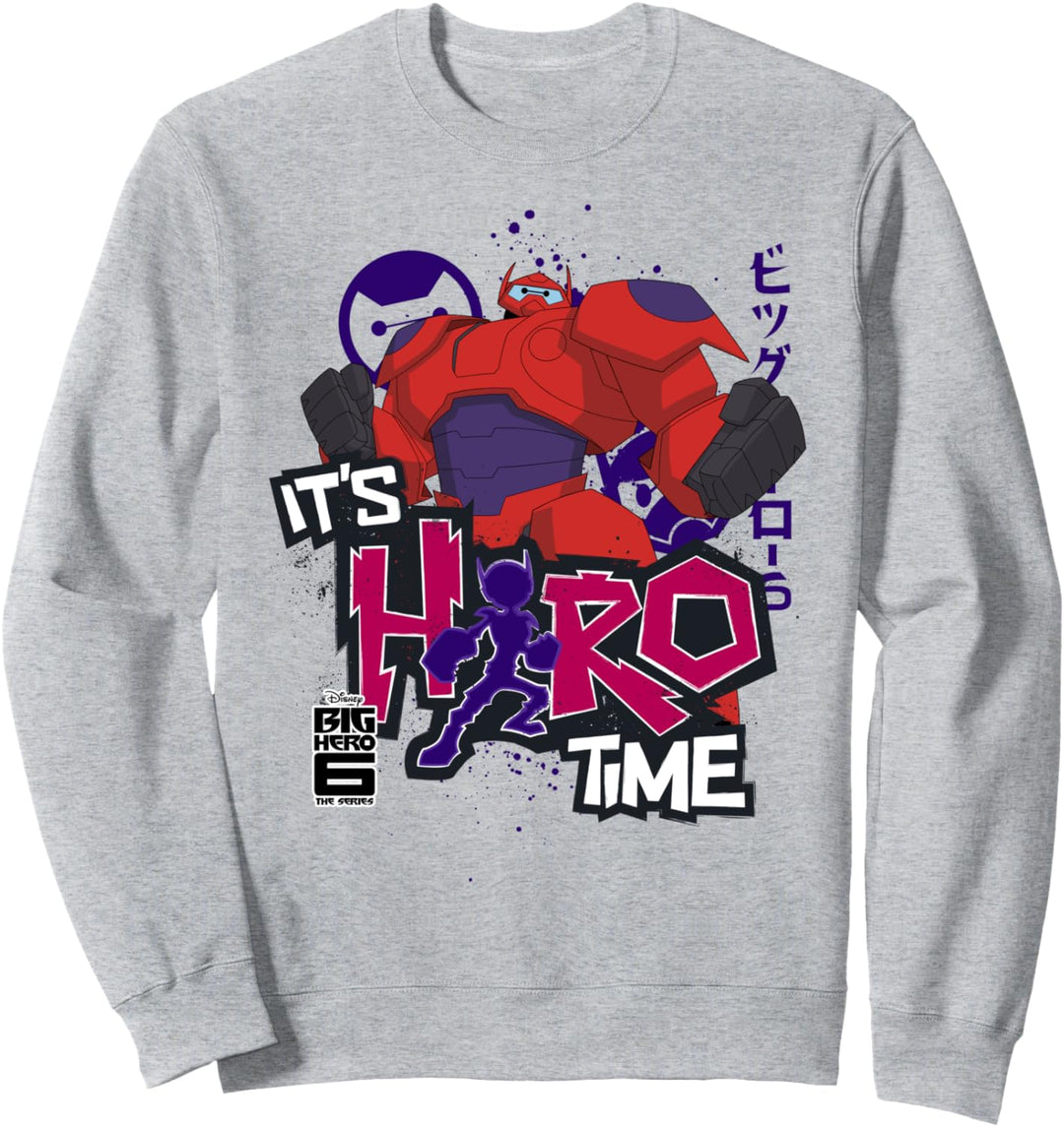 Disney Big Hero 6 TV Series It's Hiro time Poster Sweatshirt