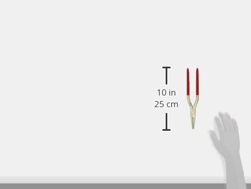 Stubai 281501NR Rundzange, PVC, eingelegt, Nirolook 240 mm